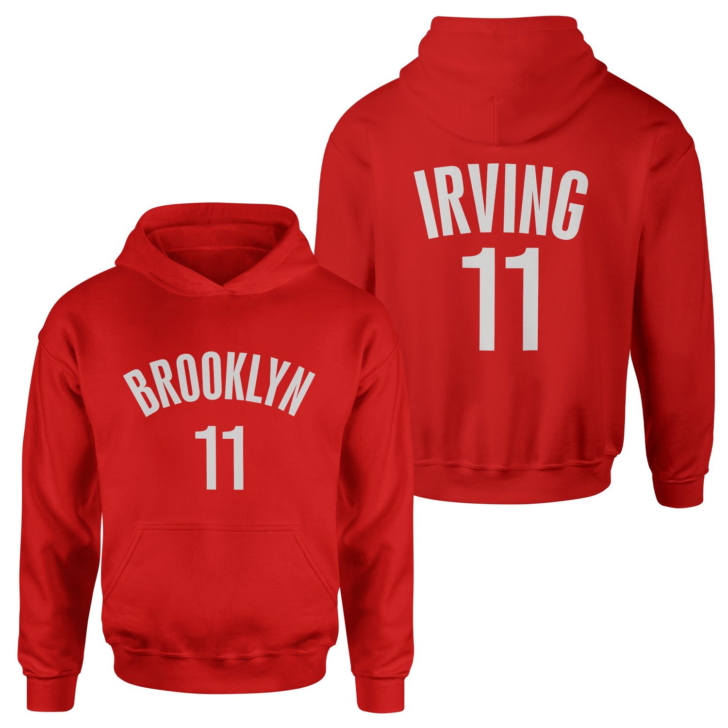 Kyrie Irving Forma Hoodie XXL - Kırmızı