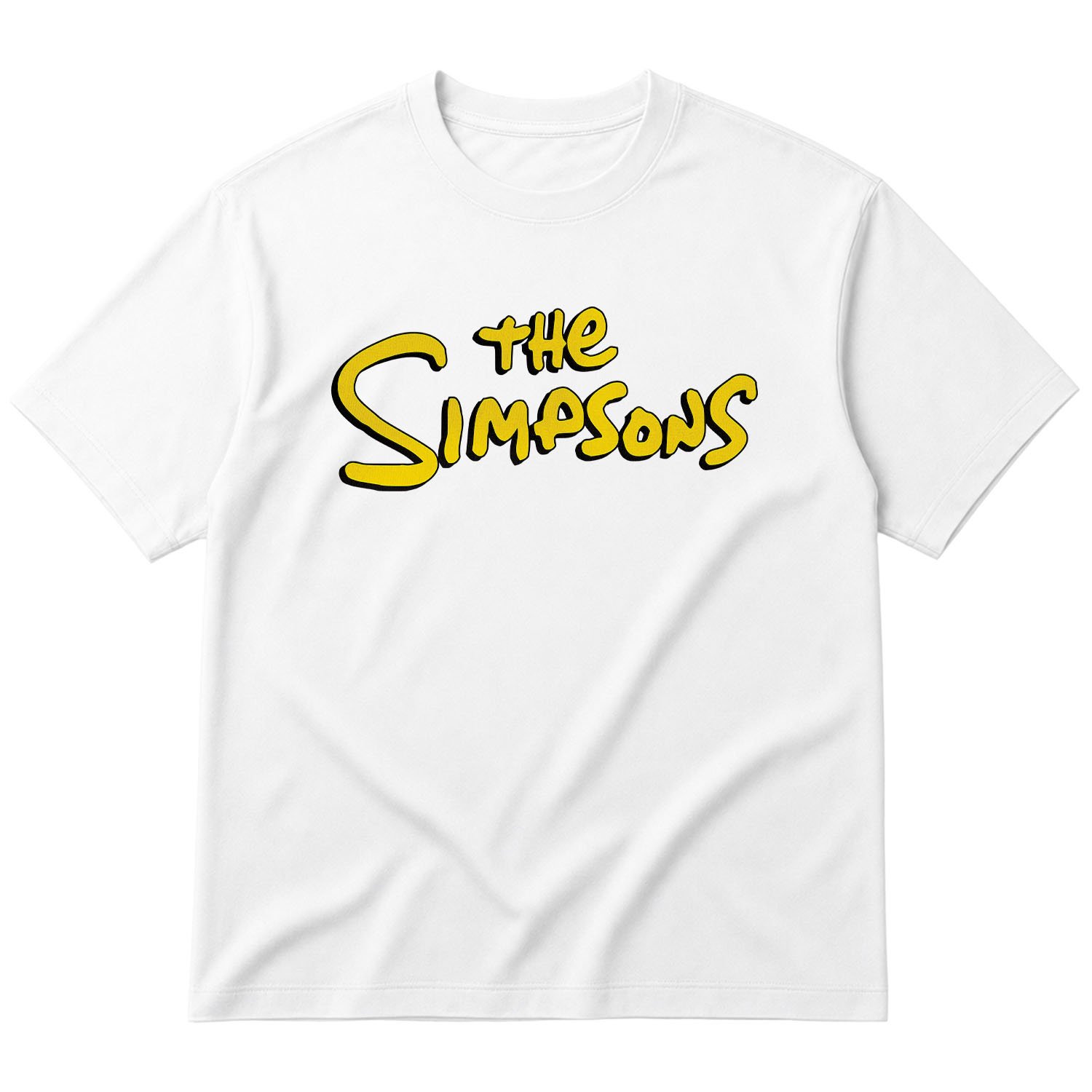 The Simpsons Oversize Tişört S - Beyaz