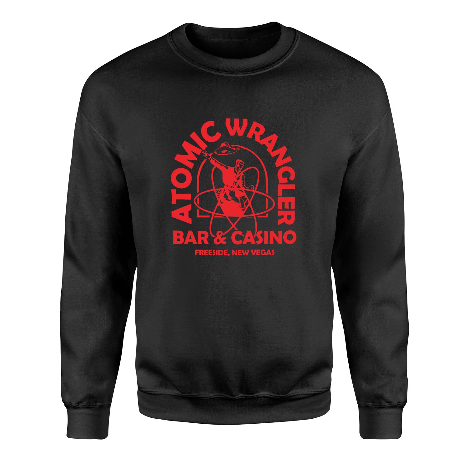 Atomic Wrangler | Fallout Sweatshirt L - Siyah