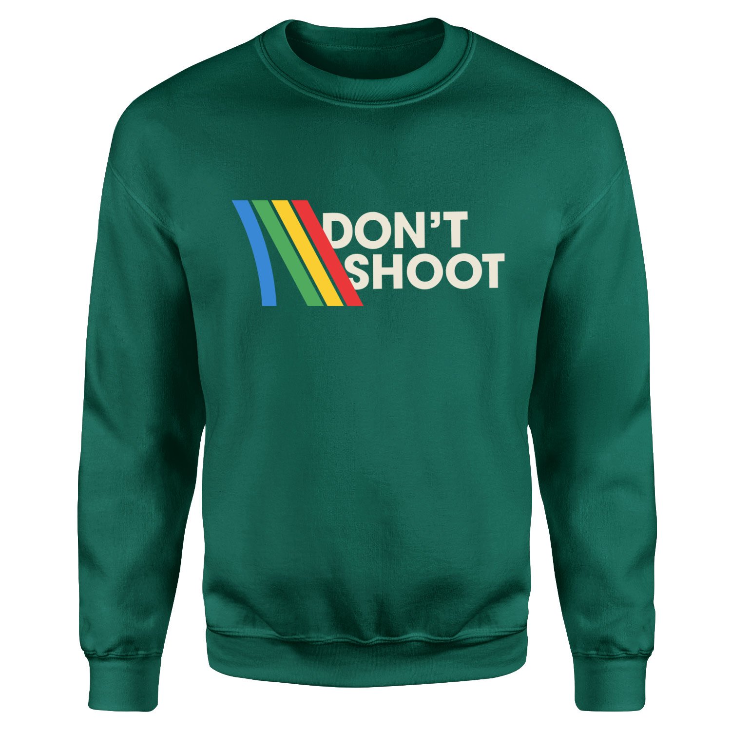 Don’t Shoot Sweatshirt XXL - Nefti Yeşili