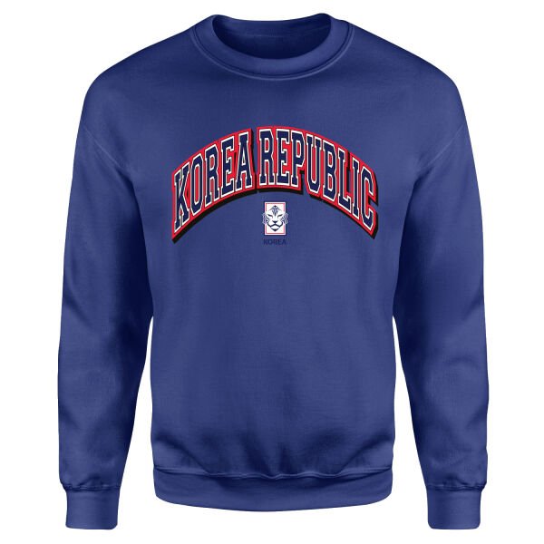 Kore Cumhuriyeti 2026 Varsity Sweatshirt M - İndigo Mavisi