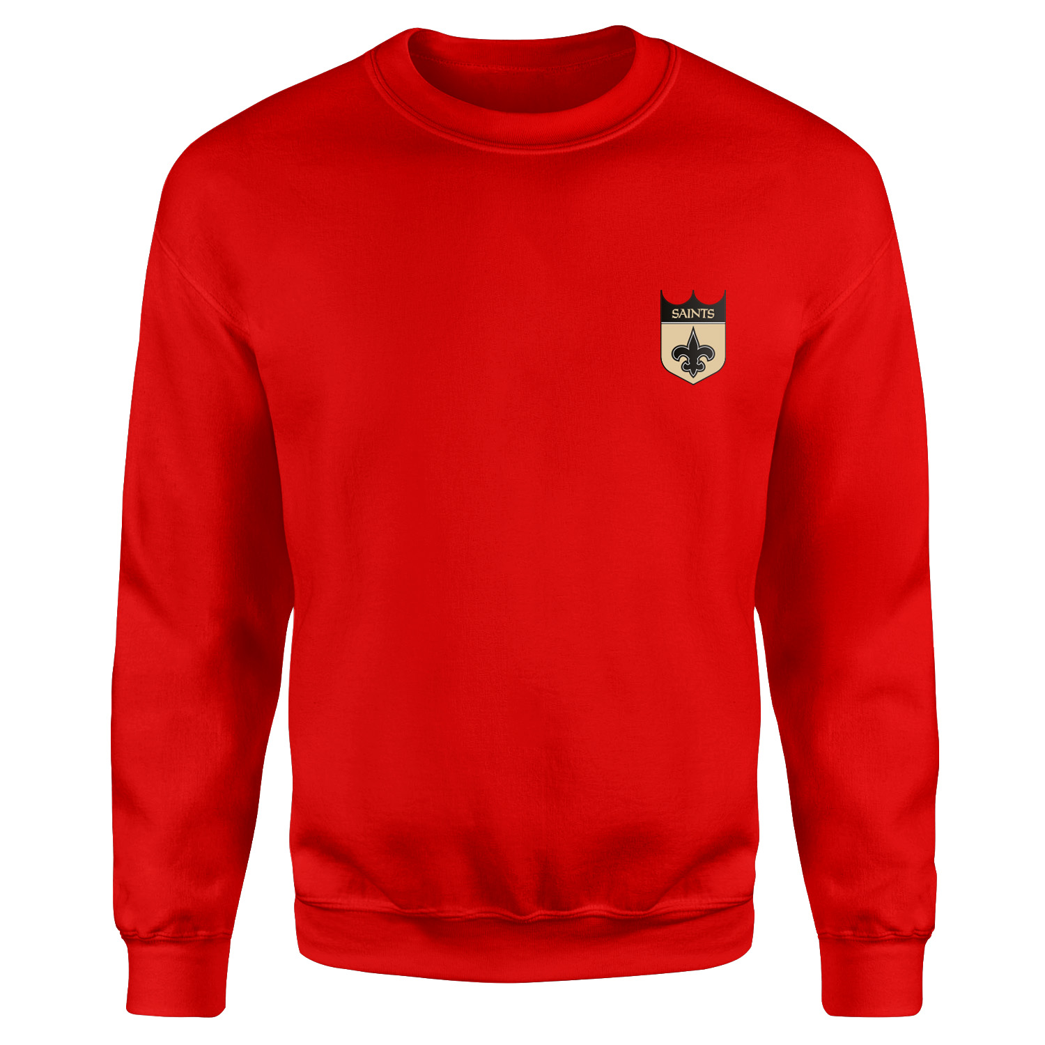 New Orleans Saints Badge Sweatshirt XXL - Kırmızı