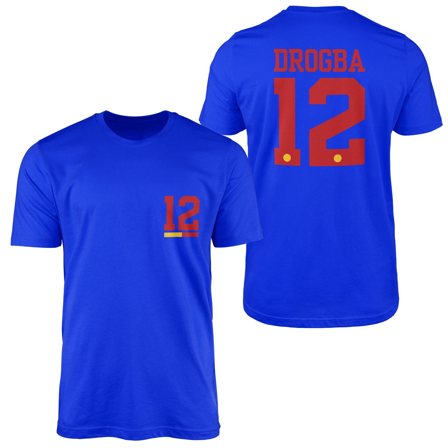 Didier Drogba Forma Tişört XXL - Mavi