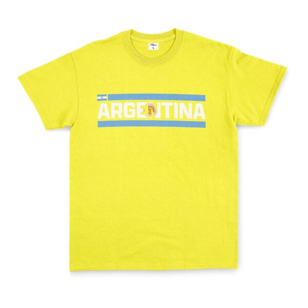 Argentina Tişört M - Sarı