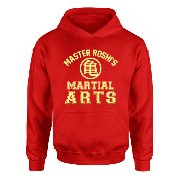 Master Roshi’s Martial Arts Hoodie M - Kırmızı