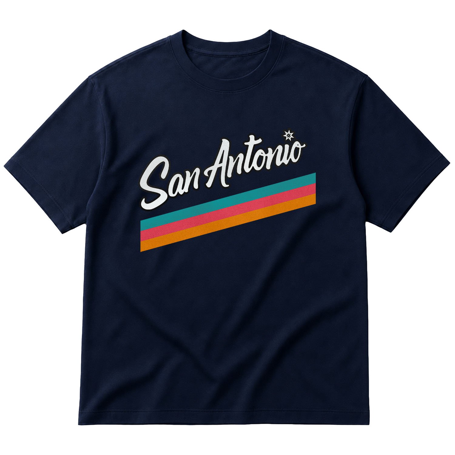 San Antonio City ED Oversize Tişört M - İndigo Mavisi