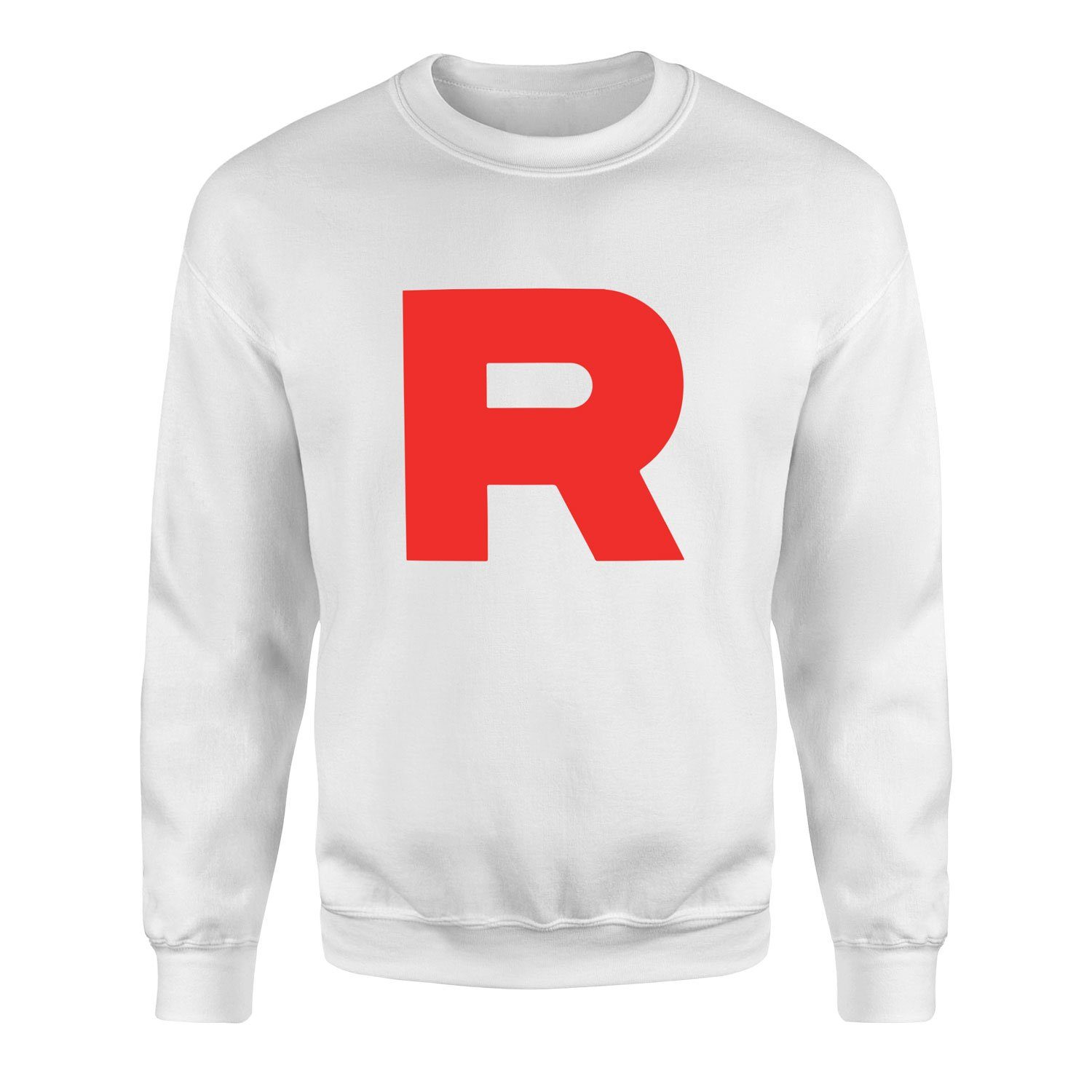 Team Rocket Sweatshirt M - Beyaz