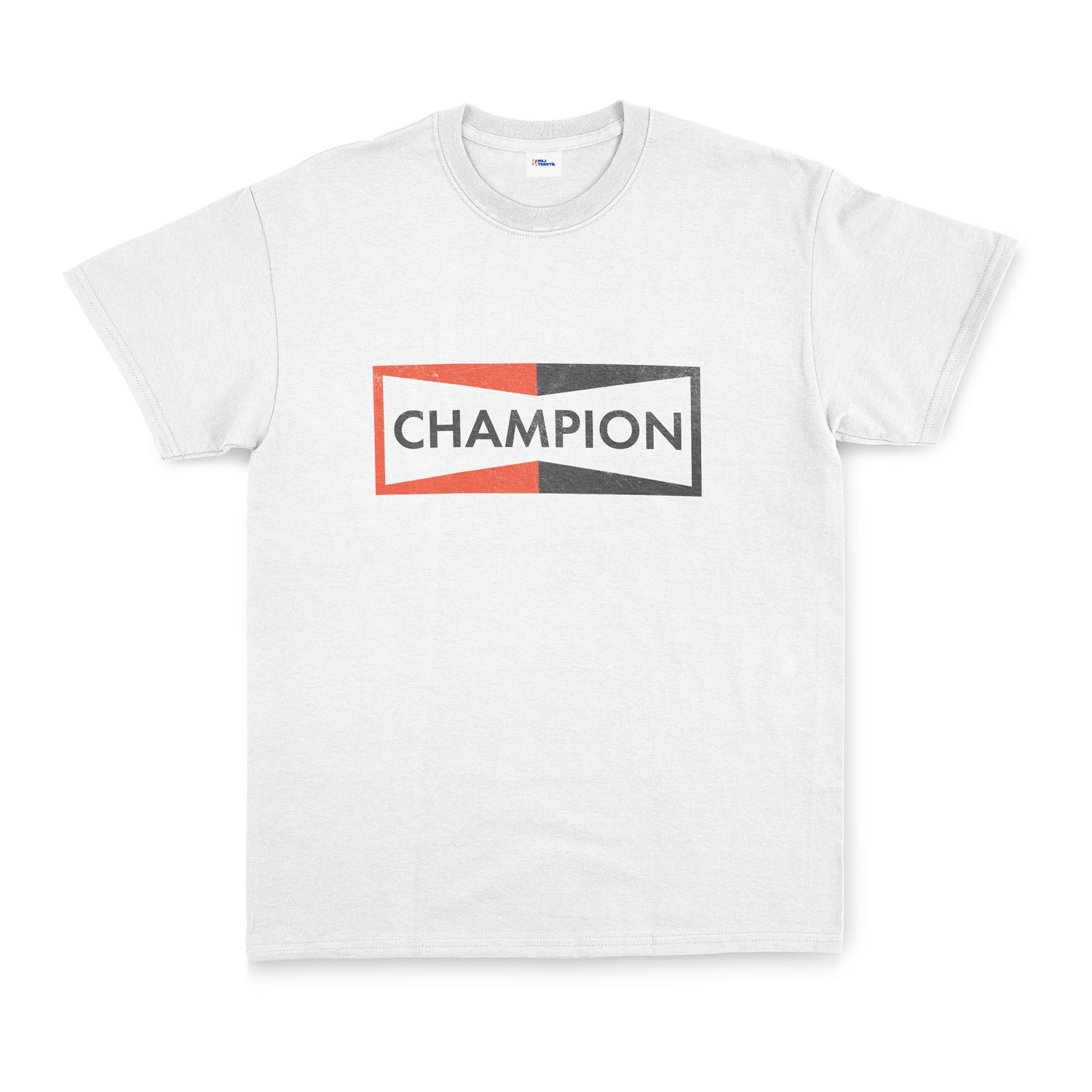 Champion Brad Pitt Tişört L - Beyaz