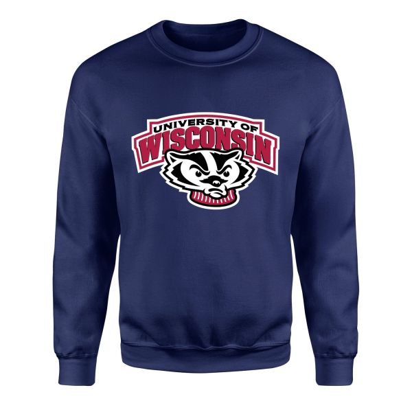 Wisconsin Badgers Sweatshirt S - İndigo Mavisi