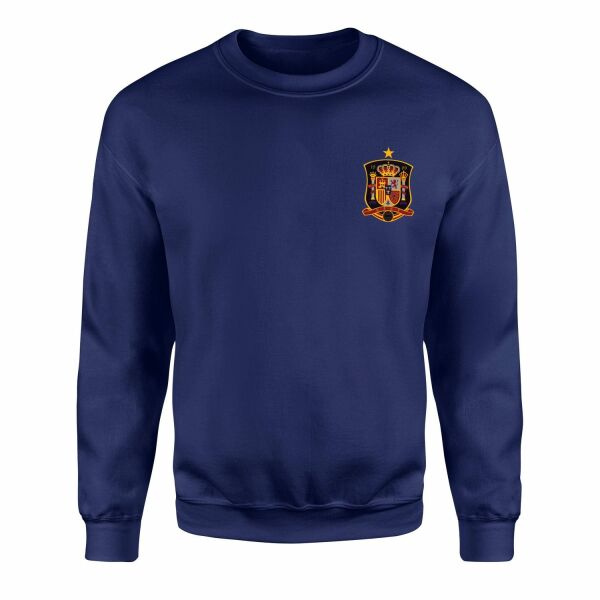 İspanya Sweatshirt S - İndigo Mavisi