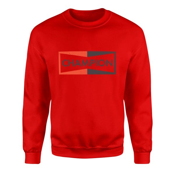 Champion Brad Pitt Sweatshirt M - Kırmızı