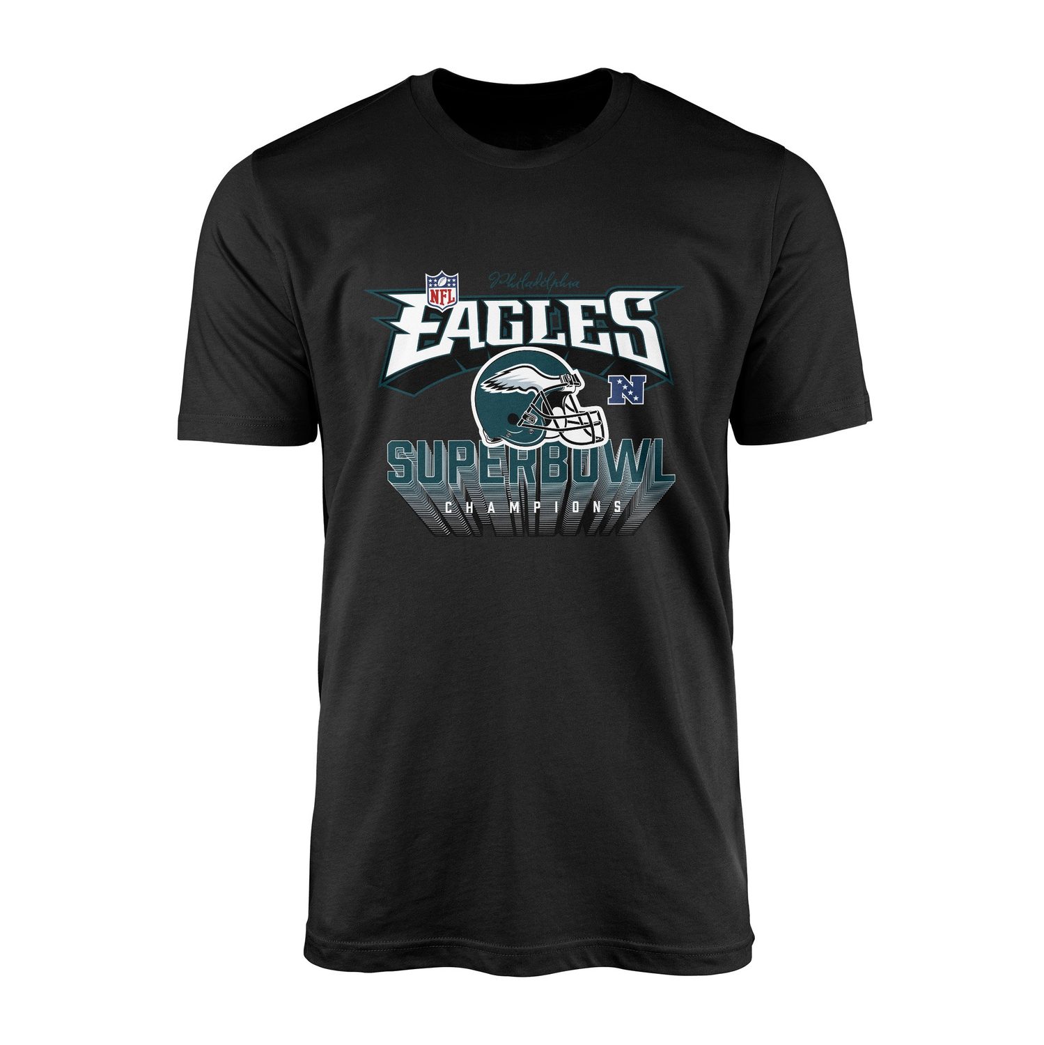 Philadelphia Eagles SB Champions Tişört M - Siyah