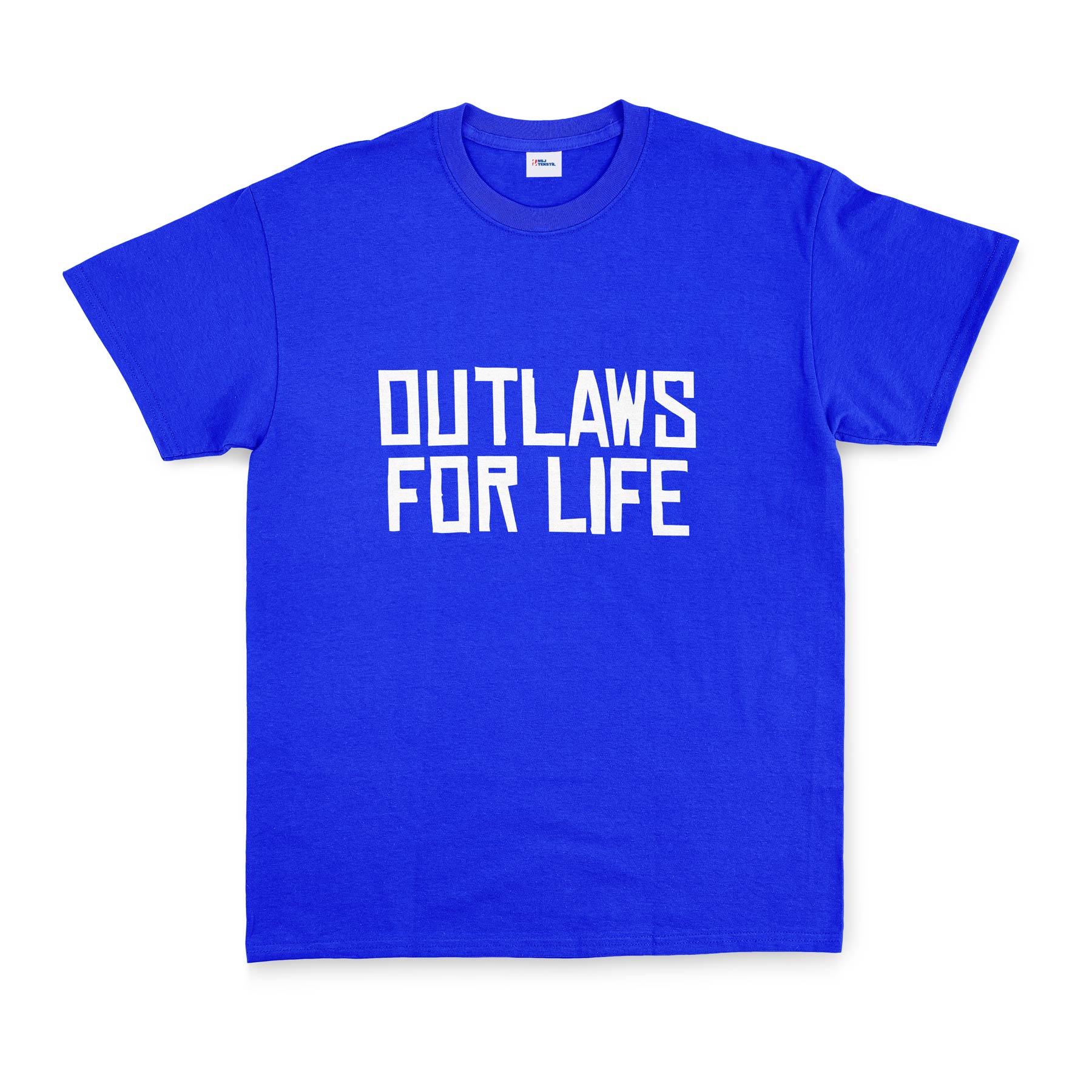 Outlaws For Life Tişört S - Mavi