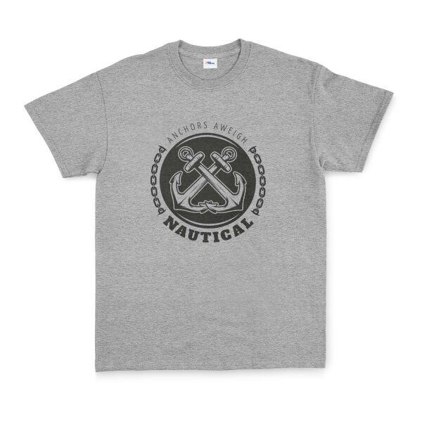 Anchors Aweigh Denizci Tişört XL - Gri