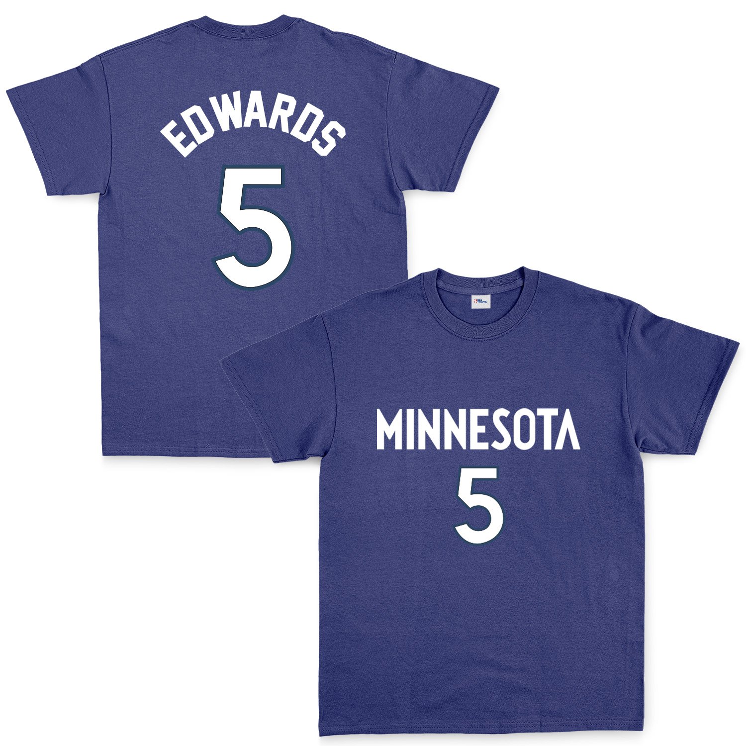Anthony Edwards Minnesota Jersey Tişört L - İndigo Mavisi