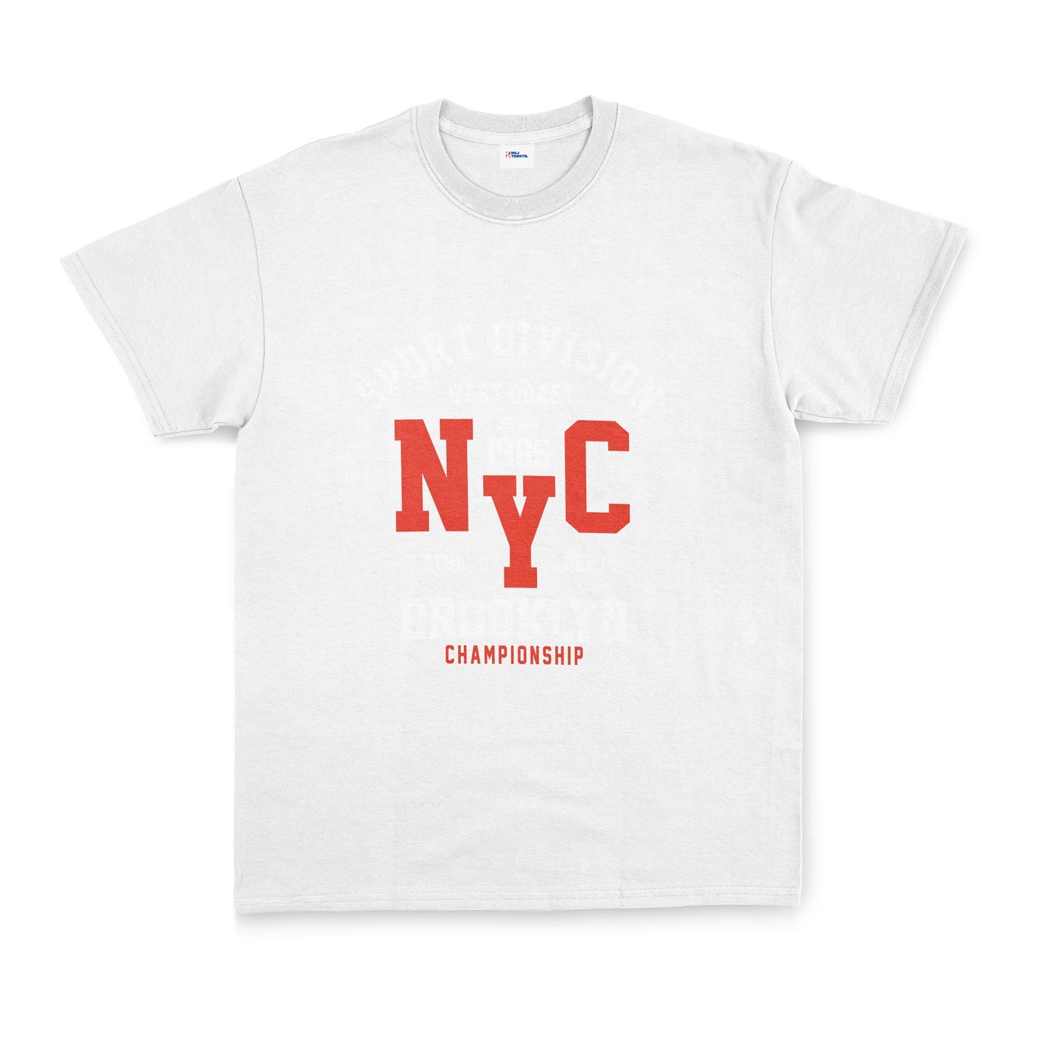 NYC West Coast SD Tişört S - Beyaz