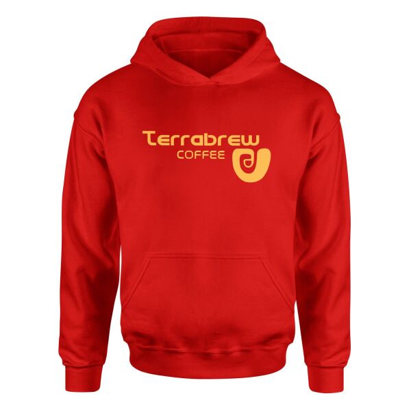 Terrabrew Coffee | Starfield Hoodie XL - Kırmızı