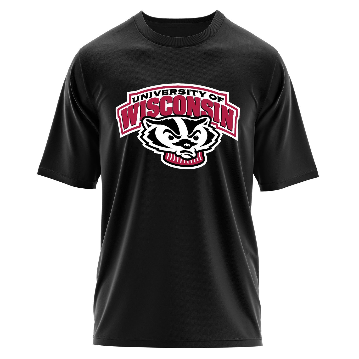 Wisconsin Badgers Oversize Tişört M - Siyah