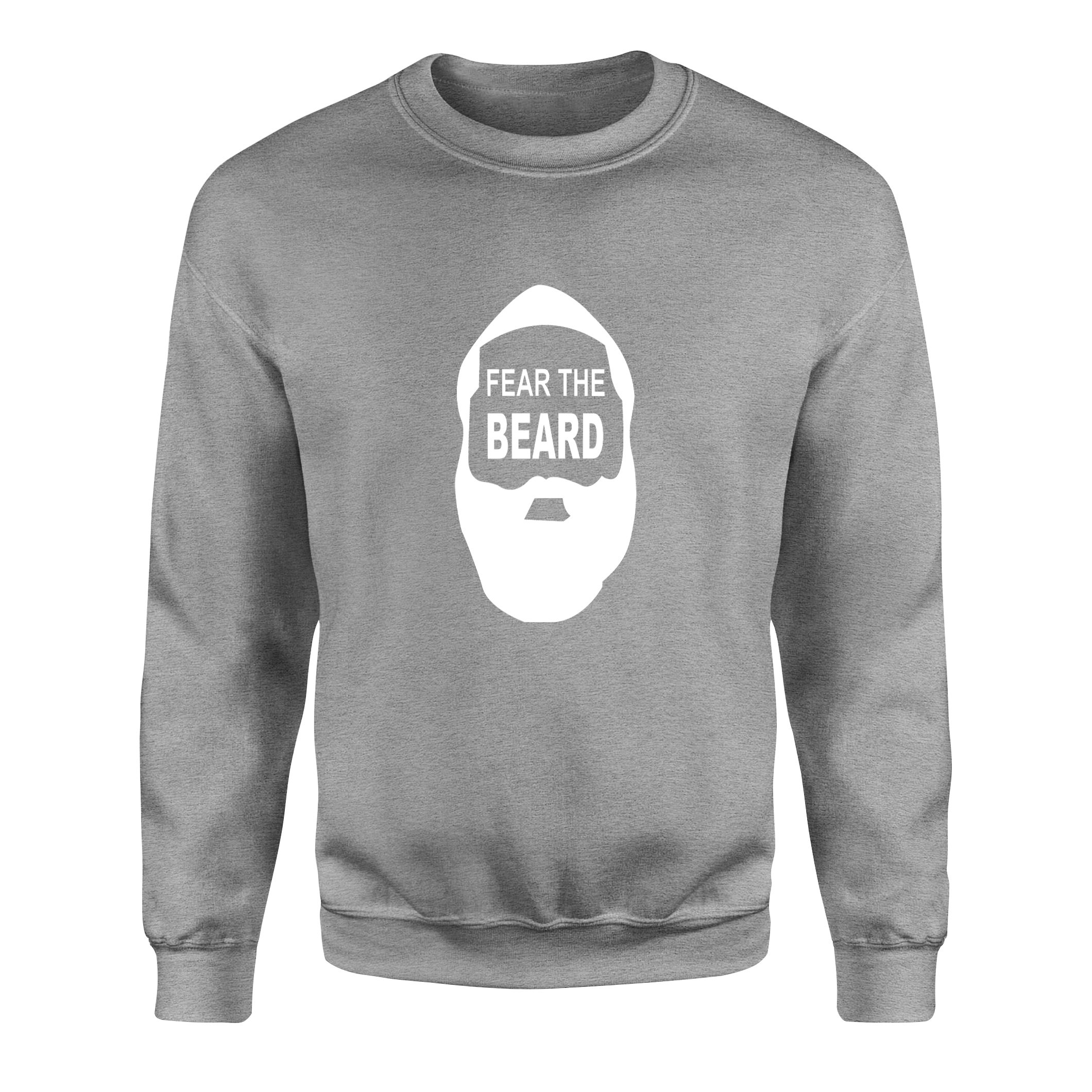 Fear the Beard | James Harden W Sweatshirt XXL - Gri