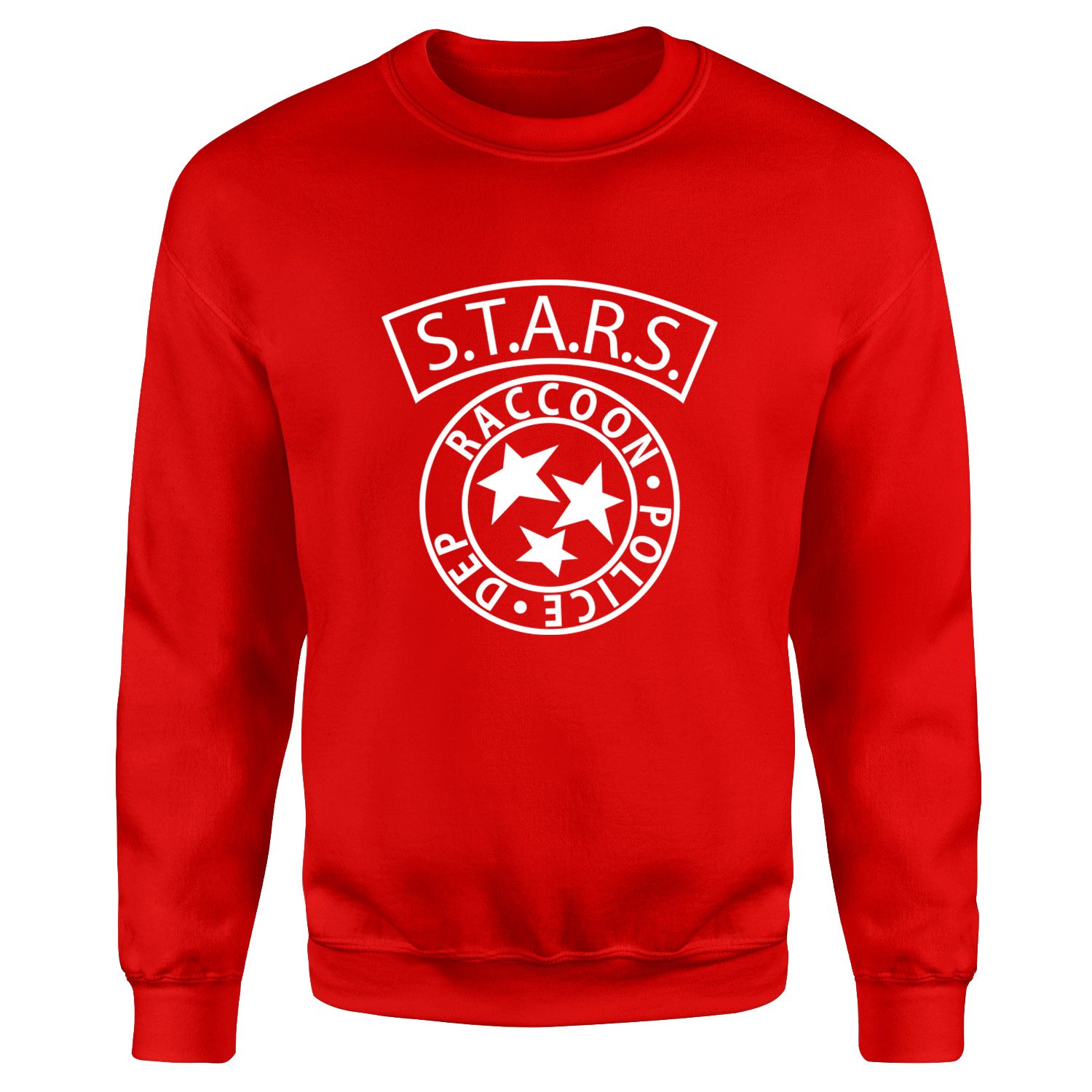Raccoon City Police Department Sweatshirt S - Kırmızı