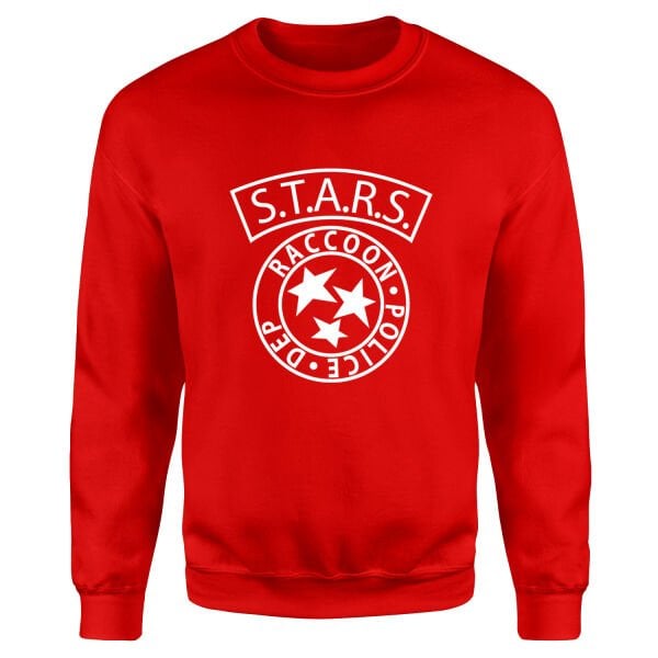 Raccoon City Police Department Sweatshirt S - Kırmızı