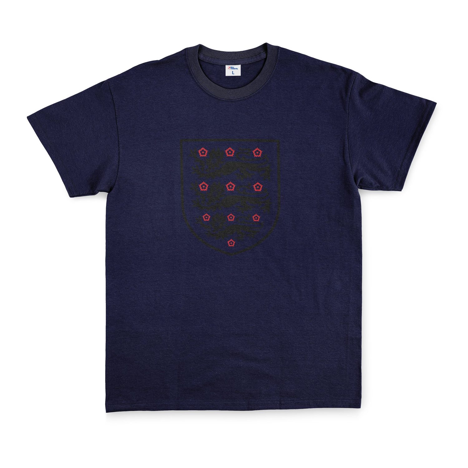 Three Lions Shield Tişört XXL - İndigo Mavisi