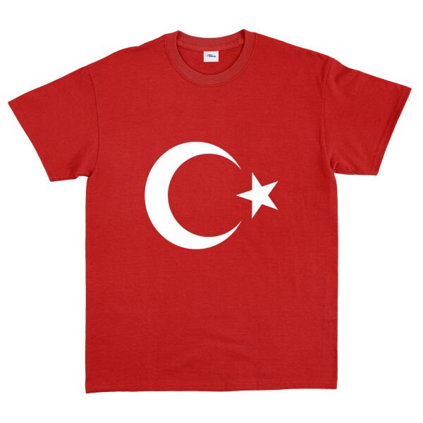 Türkiye Tişört XL - Kırmızı