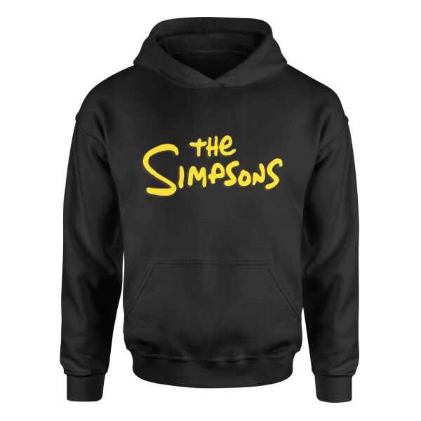 The Simpsons Hoodie M - Siyah