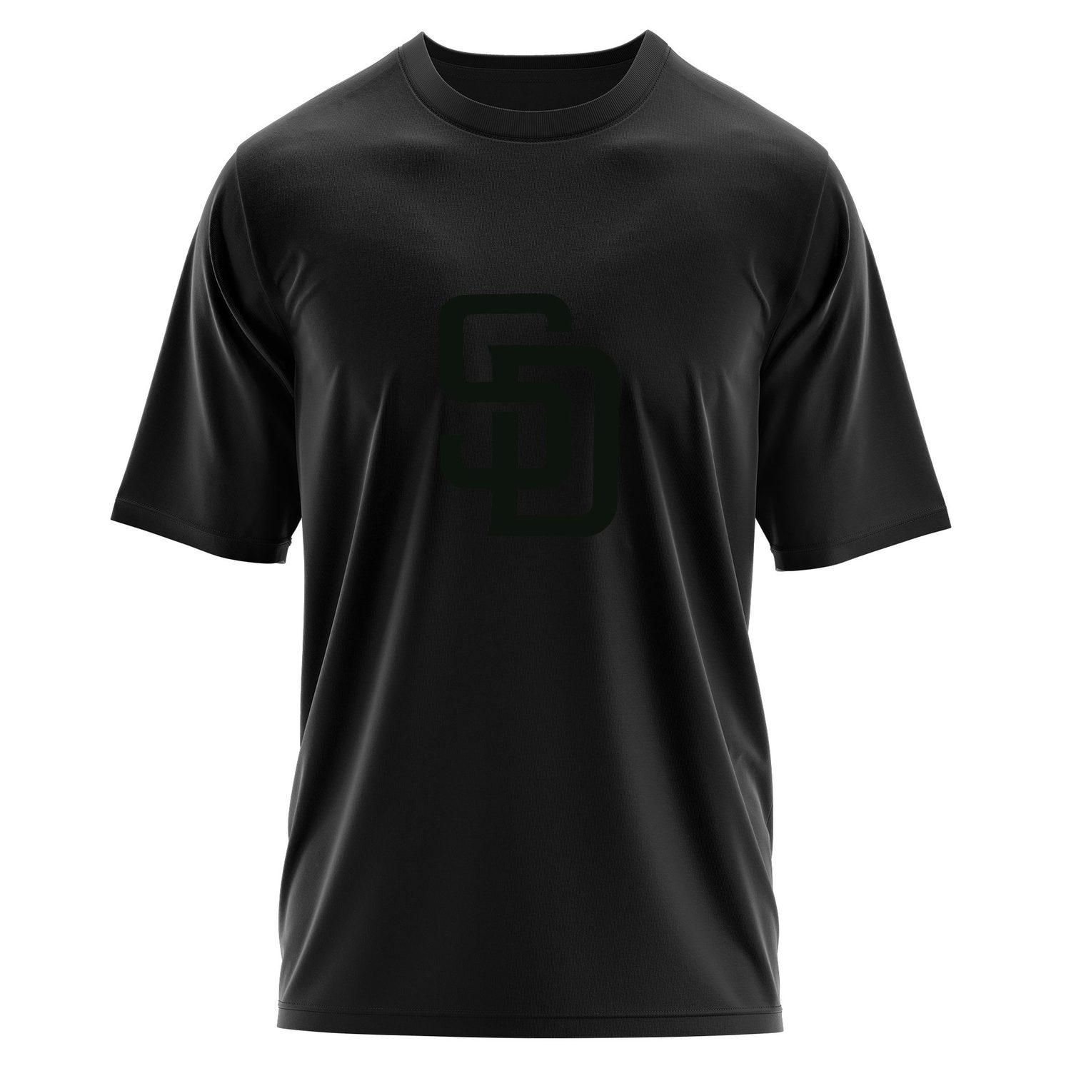 San Diego Padres Oversize Tişört XL - Siyah