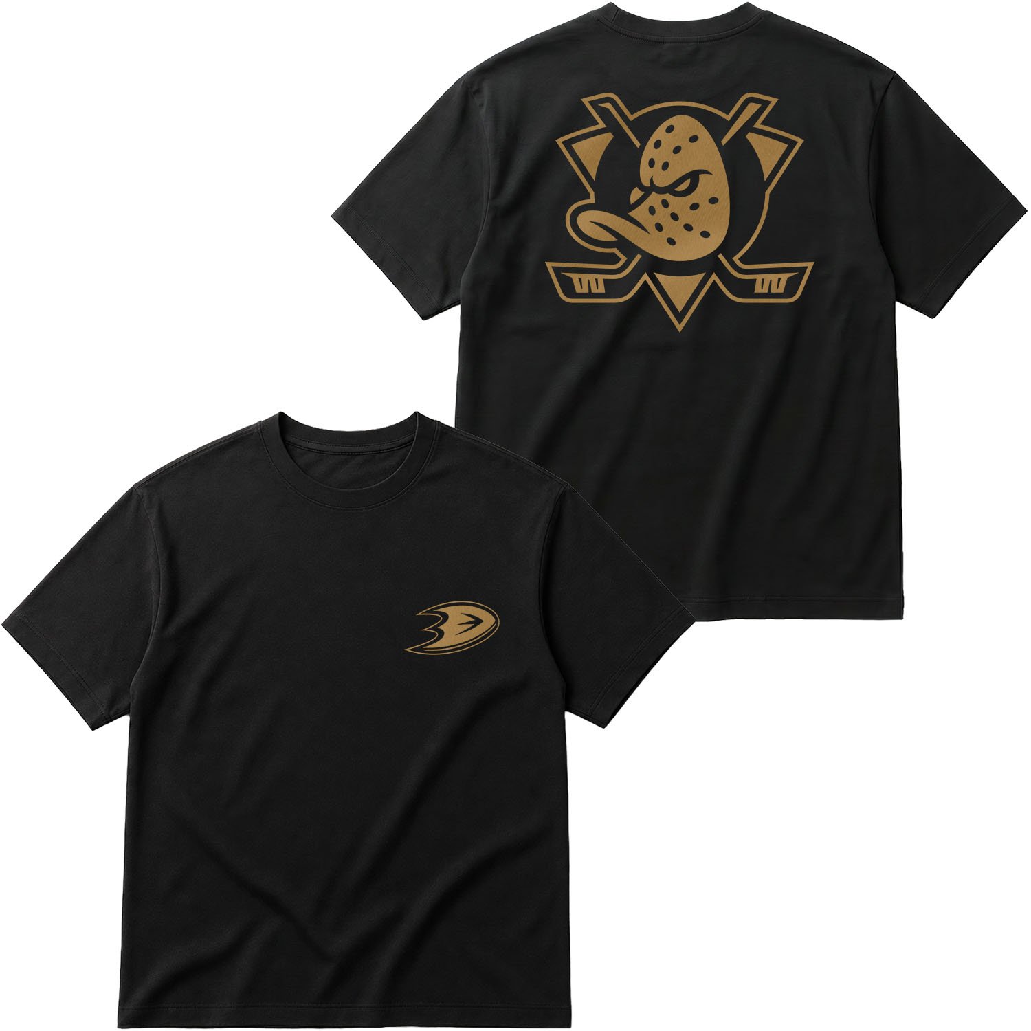 Anaheim Ducks SE Oversize Tişört S - Siyah