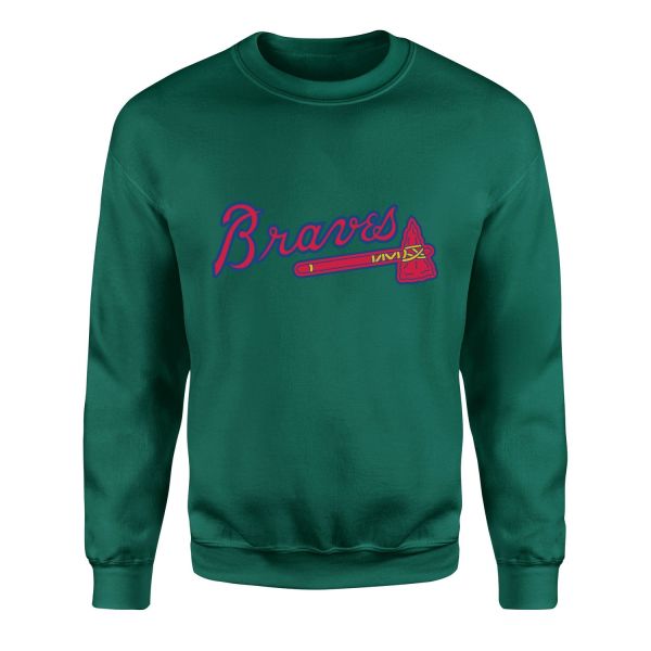 The Braves Sweatshirt XL - Nefti Yeşili