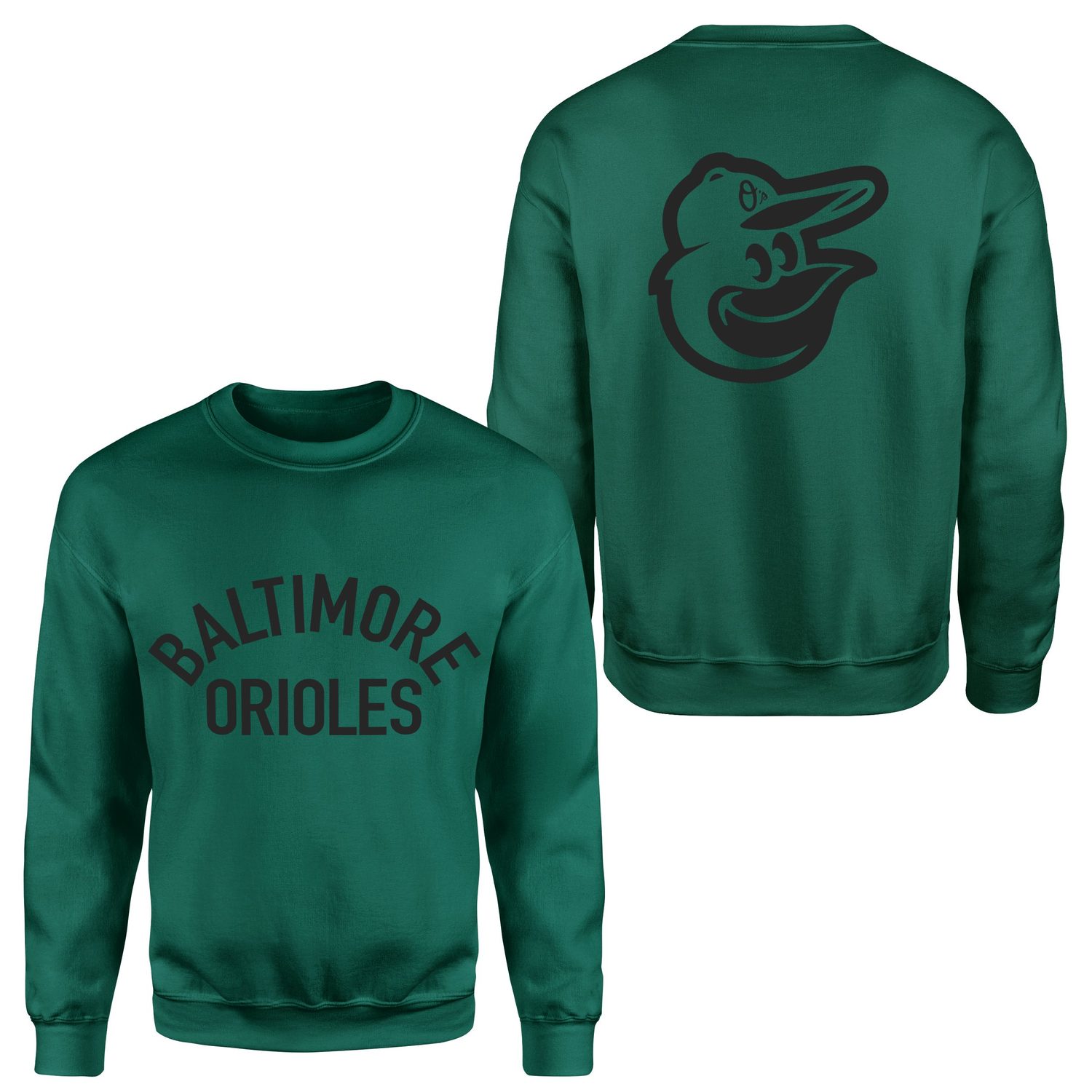 Baltimore Orioles Muted Sweatshirt S - Nefti Yeşili