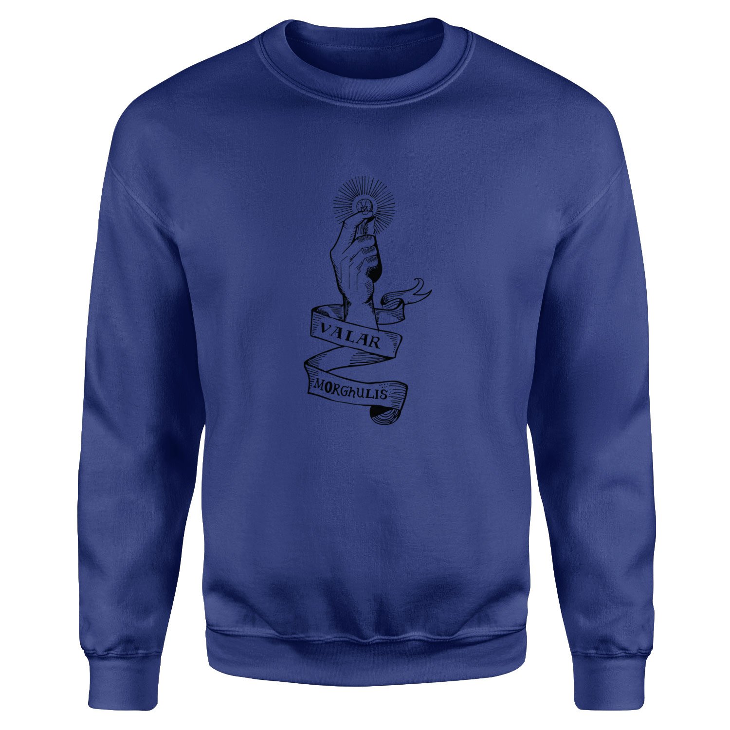 Valar Morghulis Sweatshirt M - İndigo Mavisi