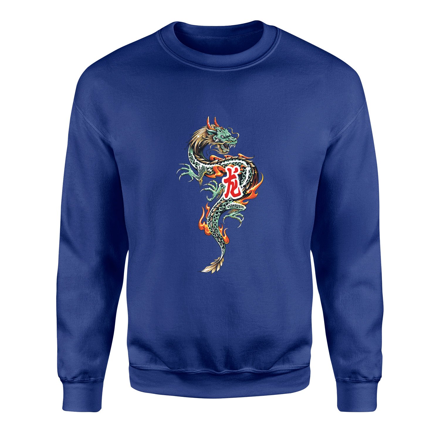 Dragon Sweatshirt S - İndigo Mavisi
