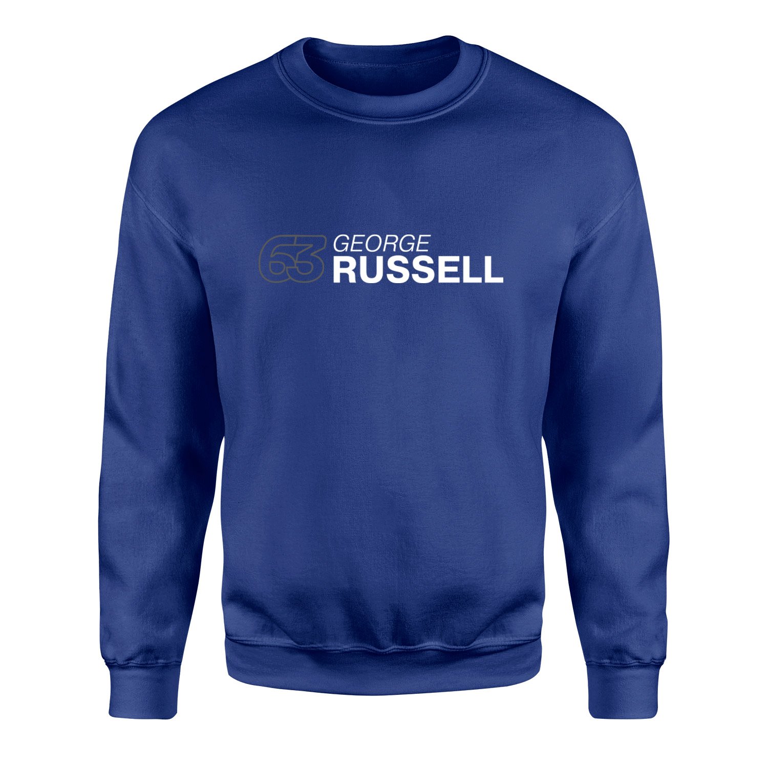George Russell 63 Sweatshirt L - İndigo Mavisi