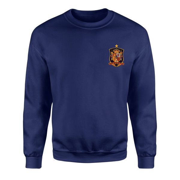 İspanya Sweatshirt L - İndigo Mavisi