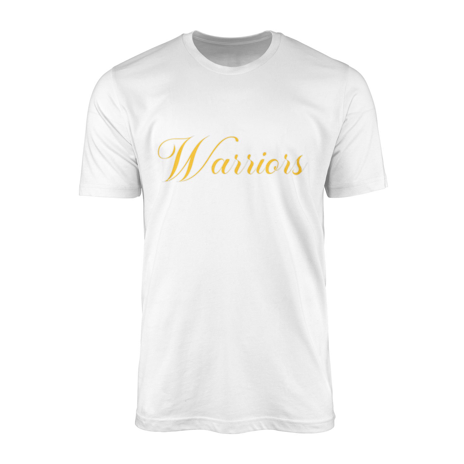 Warriors Cursive Tişört XXL - Beyaz
