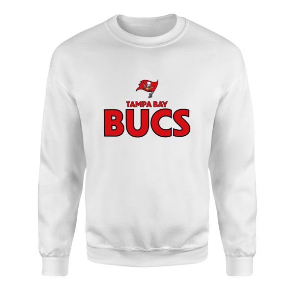 Tampa Bay BUCS Sweatshirt L - Beyaz