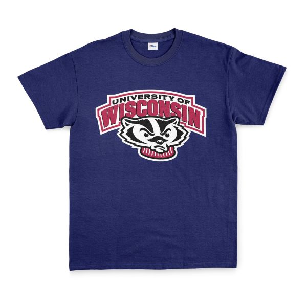Wisconsin Badgers Tişört S - İndigo Mavisi