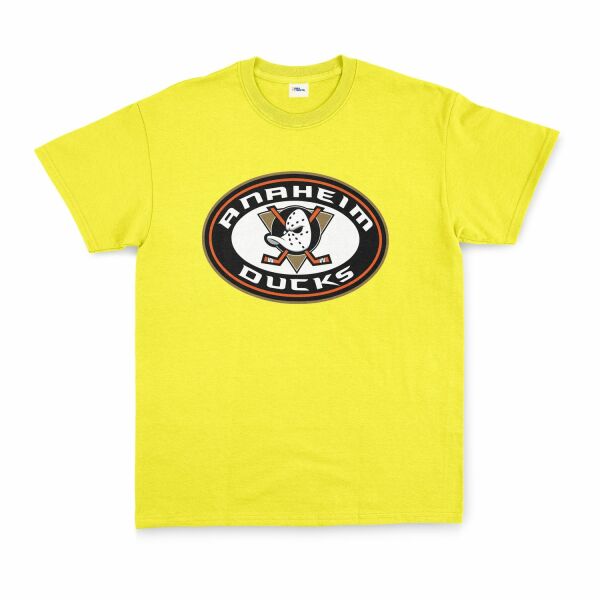 Anaheim Ducks Tişört L - Sarı