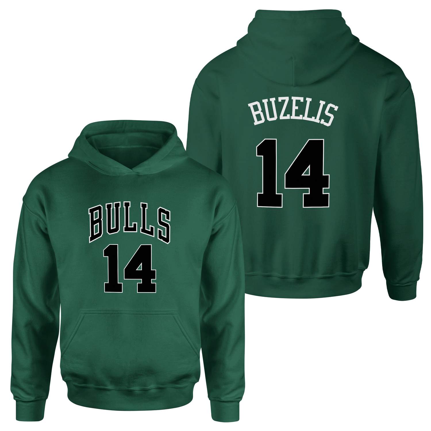 Matas Buzelis Forma Hoodie XL - Nefti Yeşili
