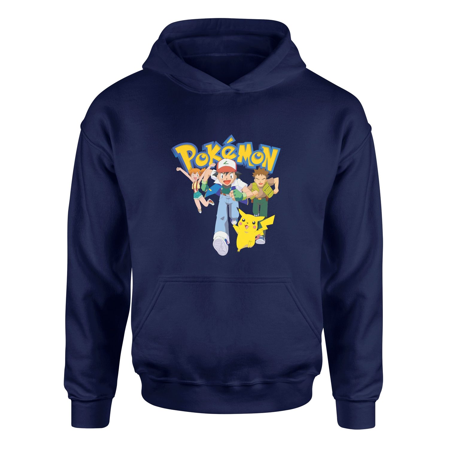 Pokemon Gotta Catch ’em All Hoodie M - İndigo Mavisi