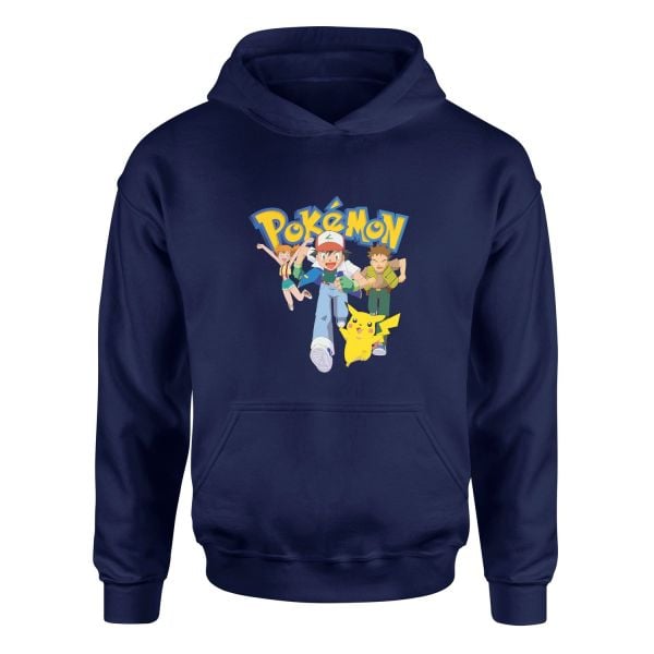 Pokemon Gotta Catch ’em All Hoodie M - İndigo Mavisi