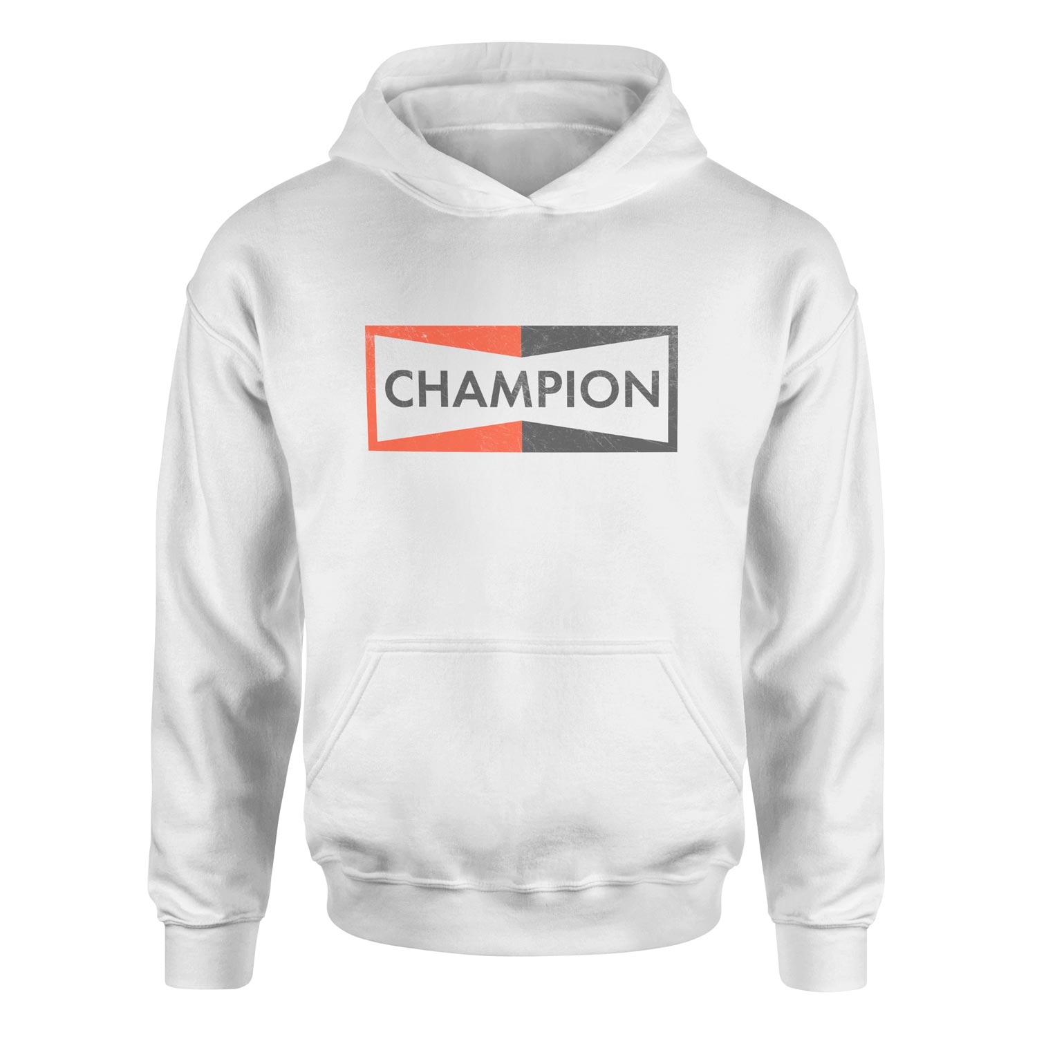 Champion Brad Pitt Hoodie XL - Beyaz