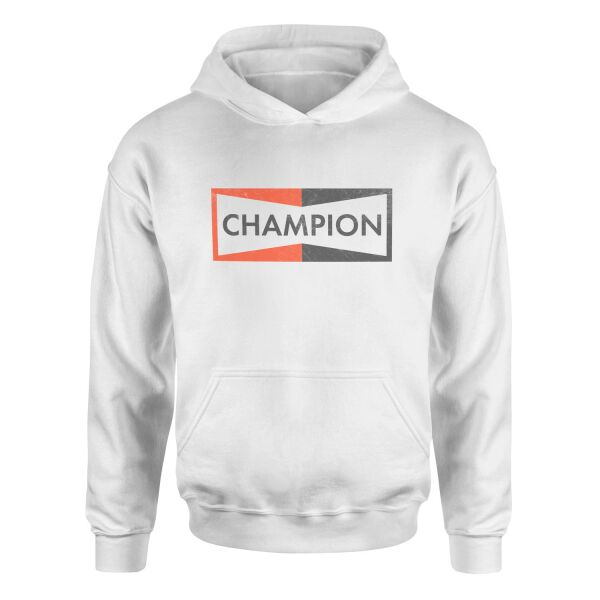 Champion Brad Pitt Hoodie XL - Beyaz