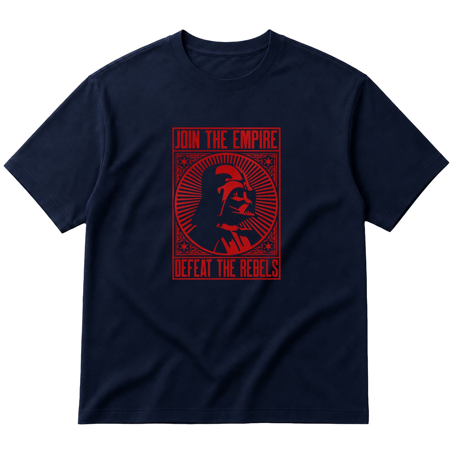 Join the Empire, Defeat the Rebels Oversize Tişört L - İndigo Mavisi