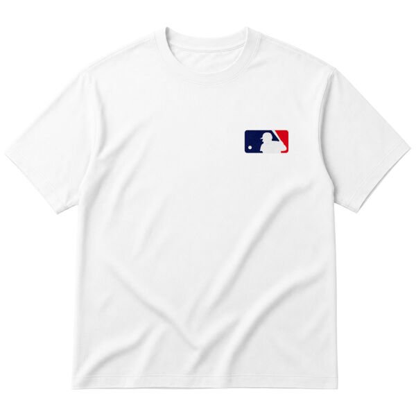 MLB Oversize Tişört XL - Beyaz