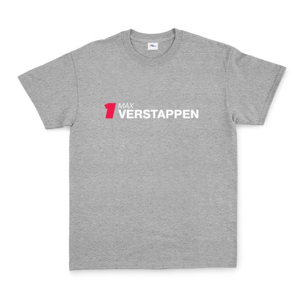 Max Verstappen 1 Tişört L - Gri