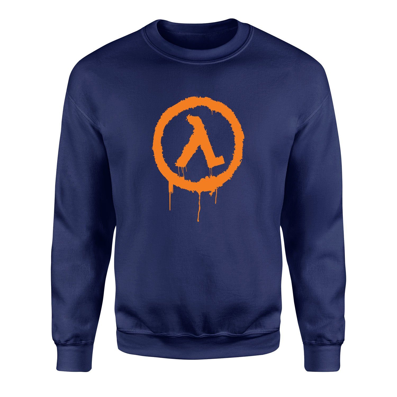 Half-Life Spray Sweatshirt XXL - İndigo Mavisi