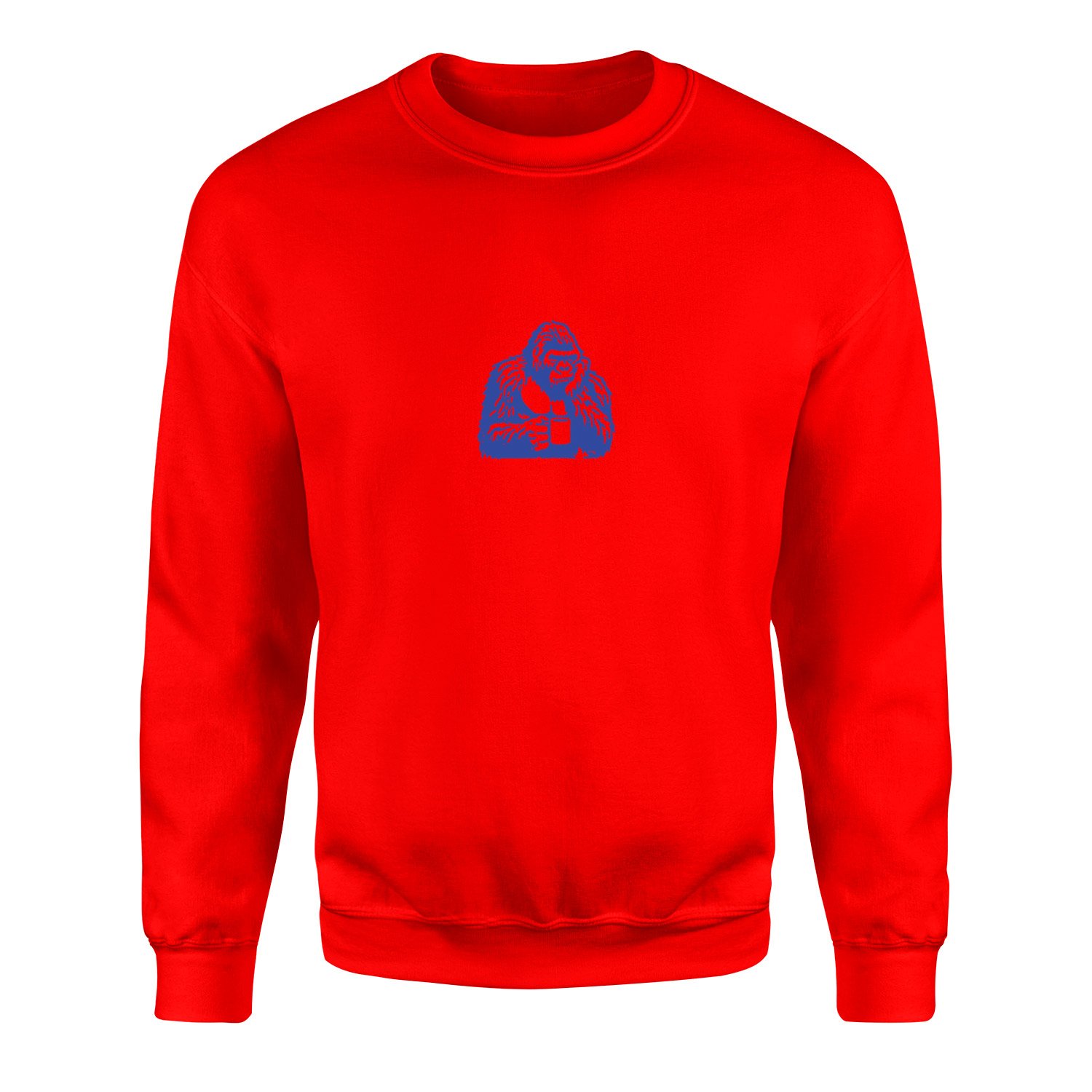 Goril Sweatshirt M - Kırmızı